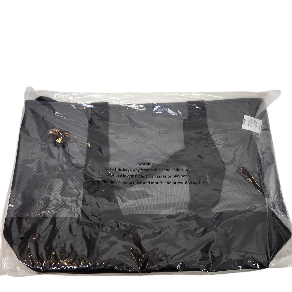 ATLEY‎ JAMES Gray Polyester Tote Bag Soft Case Unisex Travel Shoulder Carryall
